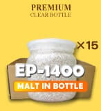 EP-1400菌糸 15本入(菌糸瓶・菌糸ビン)【送料込み・割引商品】